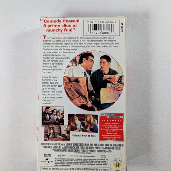 American Pie trilogy VHS special edition and party edition - Picture 5 of 9